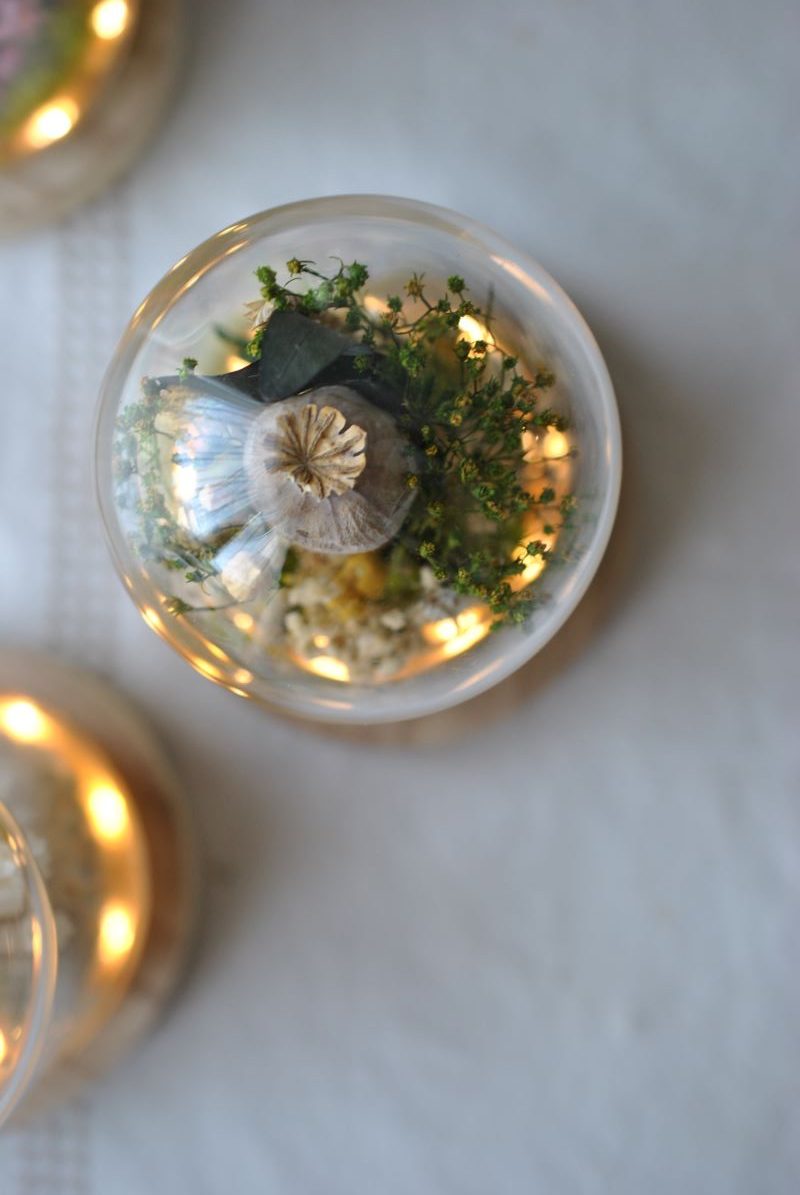 Cloche fleurie personnalisée