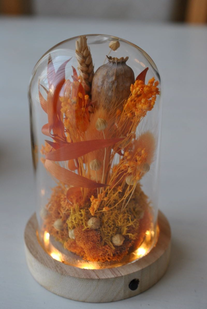 Cloche fleurie personnalisée