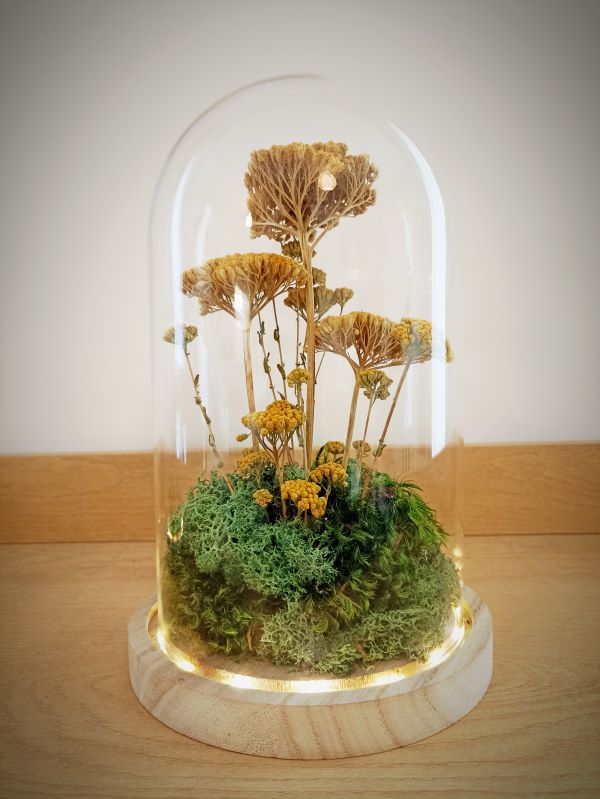 Cloche fleurie personnalisée