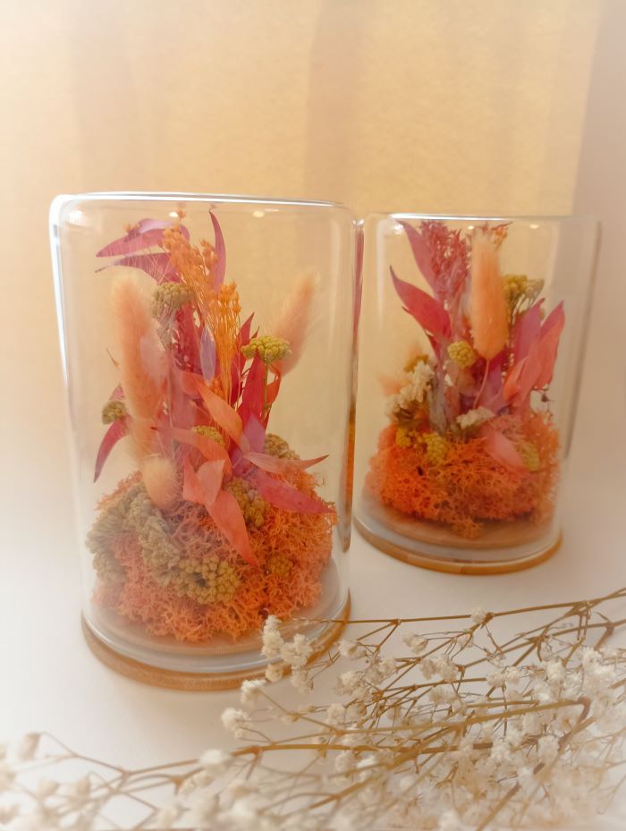 Cloche fleurie personnalisée